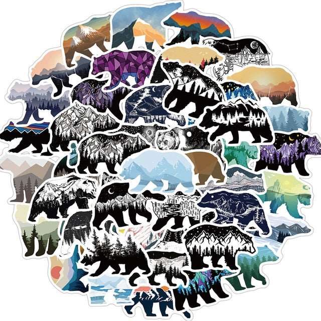 50pcs Decal Stickers