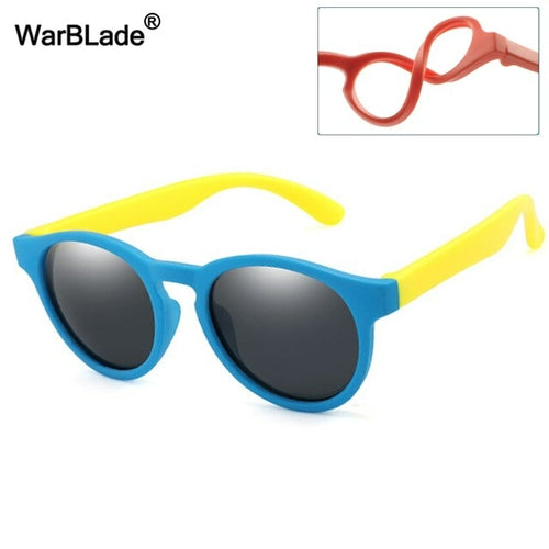 Kids Polarized Round Sunglasses