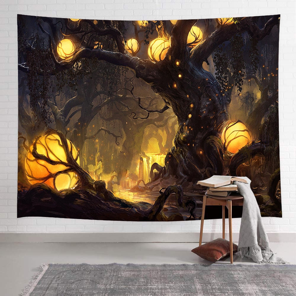 Psychedelic Tree Tapestries