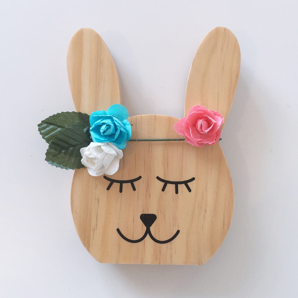 Modern Style Wooden Animals Ornaments - Safe and Charming Home Decor