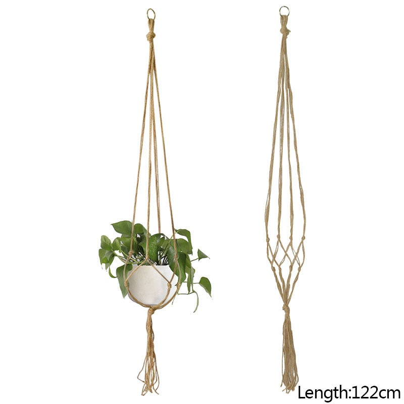 Macrame Handmade Plant Hanger Baskets